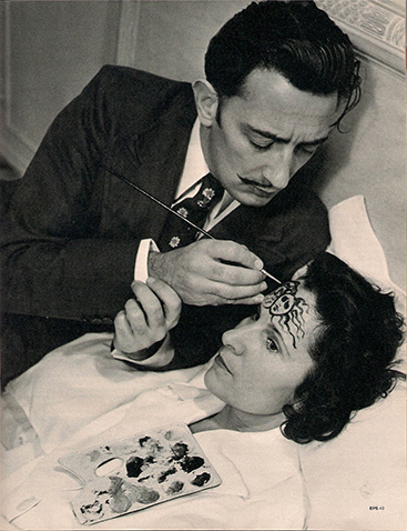 Dalí with Gala, His Wife and Lifelong Muse