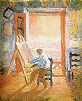 'Self-Portrait in Studio,' 1919