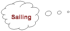Cloud Callout:  Sailing
